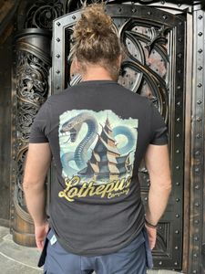 Hovedbilde Lothepus Camping t skjorte (midgardsorm + ...