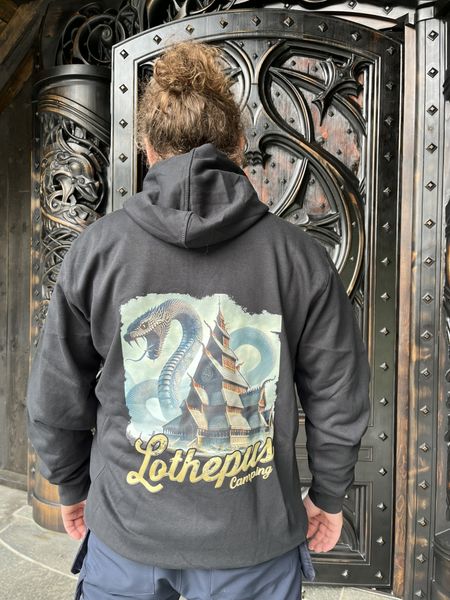 Lothepus Camping Jakke (midgardsormen og stavkirke)  